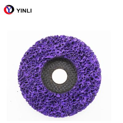 China Good Performance 4 Inch Purple Clean&Strip Disc For Rust And Paint Removal With Samples Available for sale