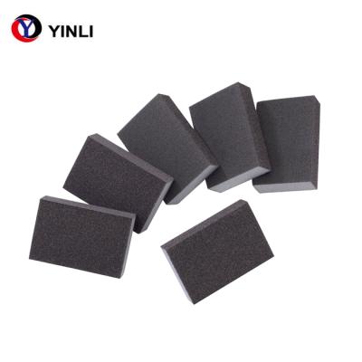 China 100*70*25mm Eco-friendly Abrasive Sanding Sponge for sale