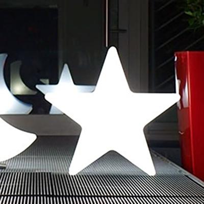 China Colorful LED Mood Star Night Light Eco-friendly Rechargeable Christmas Decoration Light for sale