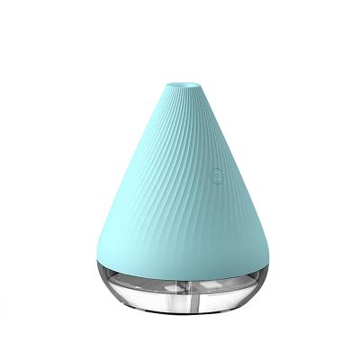 China USB Mini Humidifier 250ml Diffuser Wireless Ultra Quiet Personal Desktop Ultrasonic Humidifier for sale