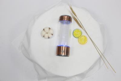 China Gesundheits-Schale Rich Water Bottles 558g des Wasserstoff-1500mAh tragbare bronzefarbige zu verkaufen