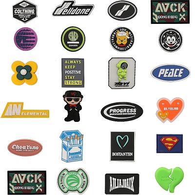 China Wholesale Custom Made Custom Patches Of Viable Factory Fashion Clothing Accessories 3D for sale