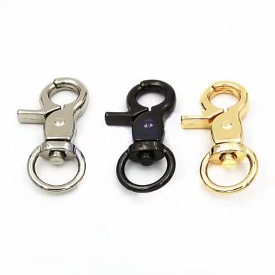 China Rotary Zinc Alloy Dog Buckle Accessories Strap Metal Hook Purse Dog Leash Hook For Bags for sale