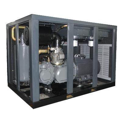 China FEIHE Lubricated Double Stage Compression Air Compressor, AC 380/3/50, Made in China for sale