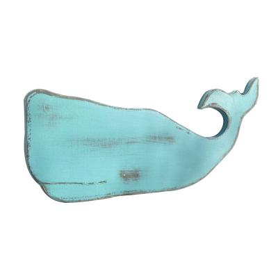 China Wooden Whale Art Wall Decor Beach Nautical Europe for sale