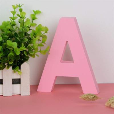 China 2021 Europe New Arrival Letters Wall Hanging Decorative Wooden Alphabet Letter for sale