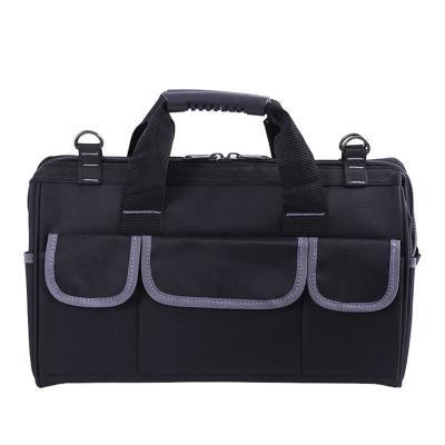 China Portable High Quality Waterproof Electrician Tool Belt Bag Diamond Shaped Backpack Heavy Duty Canvas Engineer Waterproof Goods For Technician for sale