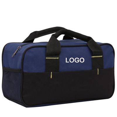 China Custom Durable Waterproof Logo Fabric Garden Tool Bag Heavy Duty Electrician Tool Bag Oxford Waterproof Electrician Tool Bag for sale