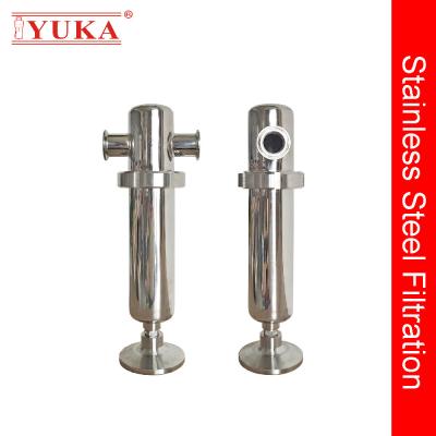 China Downstream Stainless Steel Compressed Air And Gas Filters Dn40 Connection for sale