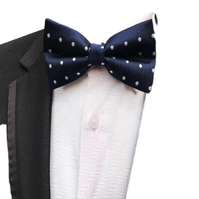 China 100% Polyester Manufacturers In Stock Men's Korean Fashion Wedding Bow Tie Suit Banquet Bow Tie for sale