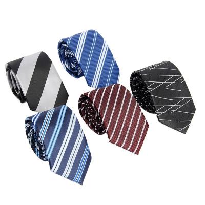 China #1 - hot sale #40 stock polyester ties, small MOQ polyester ties, high quality neckties for sale