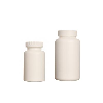 China Round PE Solid Medicine Bottle Plastic Medicine Bottle Cap Bottle for sale