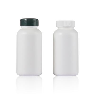 China Hot Selling Medicine Vitamin Bottle 200cc Tablet Bottle Health Product White Plastic Bottle for sale