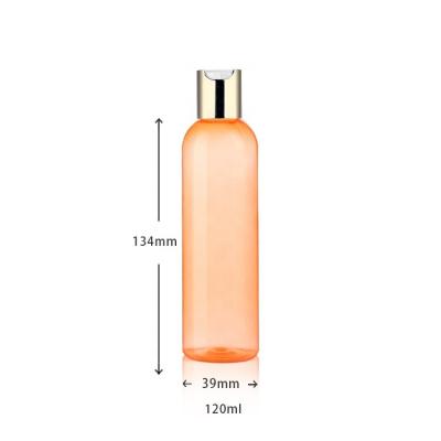 China Non Spill Millennium Bottle 120ml Custom Plastic Empty Bottle Flip Top Hand Sanitizer Plastic Bottle en venta