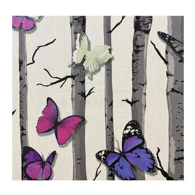 China Essential Chinese Kids Bedroom Family Wallpaper Waterproof+ECO-Friendly 3D Butterfly Wallpaper PVC Vinyl Wall Papers for sale