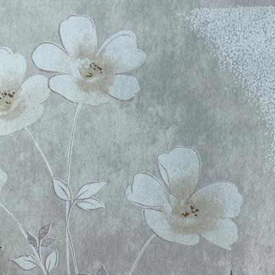 China Waterproof+ECO-Friendly 2021 New Classic Flower PVC Wallpaper Designs Waterproof 3D Non-woven Wallpaper Rolls HD Non-woven Wallpaper for sale