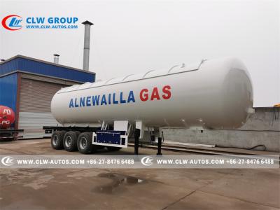 China 54M3 SA516GR70 Tank Semi Trailer For LPG Transport for sale