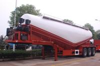 China 2 Axle 35cbm Cement Tanks Trucks And Trailers For Dry Powder Flour Transportation for sale