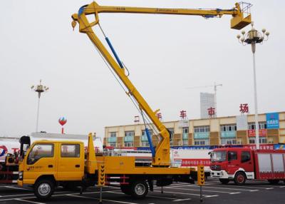 中国 望遠鏡のタイプ空気の上昇のプラットホームのトラック/トラックはブームの上昇車を取付けました 販売のため