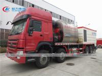 China Howo 8X4 371HP 8000 de Asphalt Tank 12CBM litros de cubeta do cascalho à venda