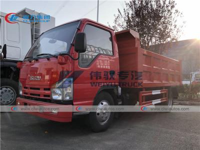 China 4x2 Light Duty Middle tipping 5T ISUZU Dump Truck for sale