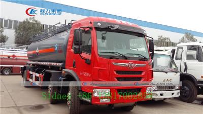 中国 FAW 6X2 Chemicalのタンカー配達Truck For Hydrochloric Acid 販売のため