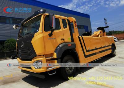 중국 Sinotruk HOWO HOHAN 4x2 266HP 고장 복구 트럭 판매용