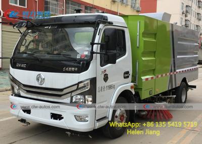 China Dongfeng 4x2 4M3 het Water geven van de de Tankweg van het Tank5m3 Stof de Schoonmakende Vrachtwagen Te koop