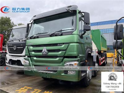 China Caminhão de lixo hidráulico de SINOTRUK HOWO 8x4 LHD Hooklift com o guindaste dobrado do braço à venda