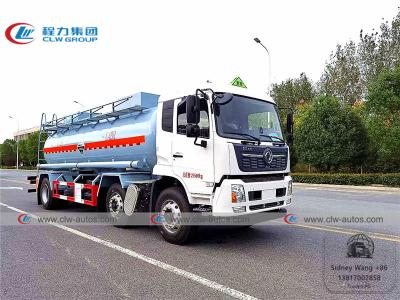 China Dongfeng Kinrun 6x2 15cbm Chemical Delivery Truck For Hydrochloric Acid for sale