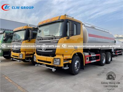 China Camión de la regadera del agua de Foton Auman 6x4 20cbm con el tanque Q235 en venta