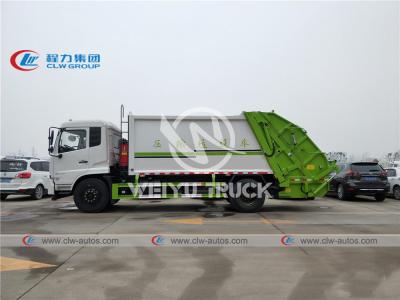 China Zuverlässigkeits-Hausmüll-Abfall-Verdichtungsgerät-LKW-Müllentsorgungs-LKW Dongfeng 14m3 großer zu verkaufen