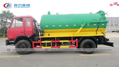 China Q235 Carbon Steel Vacuum Sewage Suction Truck 10cbm 10000liters for sale