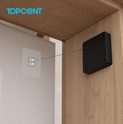 China Topcent Modern Automatic Invisible Hydraulic Adjustment Concealed Sensor Automatic Punchless Automatic Door Closer for sale