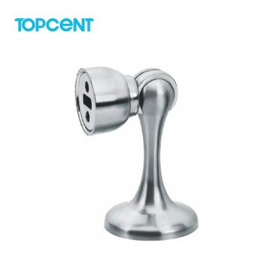 China Suction Modern Non-perforated Door Stopper Stainless Steel Door Hook Strong Magnetic Thickened Magnetic Stopper For Bedroom for sale