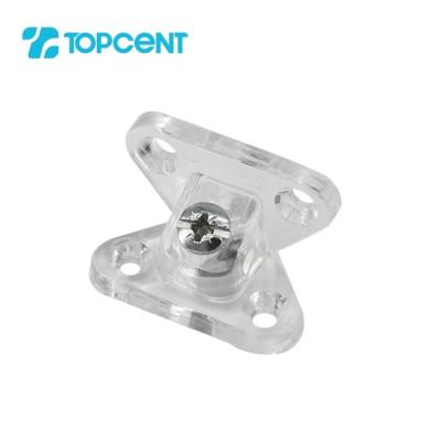 China Topcent Hot Sale Modern Wholesale Furniture Fittings Butterfly Plastic Connecting Bracket for sale