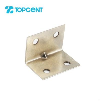 China Modern 90 Degree L Type Metal Right Angle Corner Wall Accessories Corner Furniture Series Connecting Furniture Iron Connecting Bracket for sale