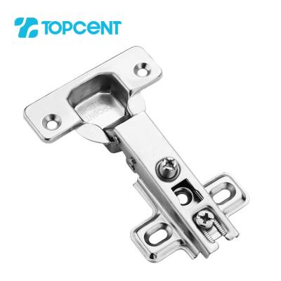 China TOPCENT Modern Cheap Furniture Cabinet Hinges Hardware One Way Wardrobe Hinges 35mm Cup Hinge For Kitchen Bedroom for sale