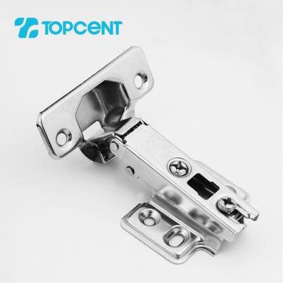 China Topcent System Self End 35mm Silent Cup Cupboard Two Way Concealed Hinge 100 Degree Hinge Furniture Nickel Plated Sideboard for sale