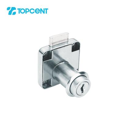 China Topcent modern furniture factory direct supply square form lock key lock used in drawer lock for sale