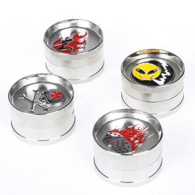 China Custom Accessories Personalizar Smoke Smoking Accessories Smoke Grinder Ghost Head Metal Herb Grinder Machine Grinder For Smoking for sale