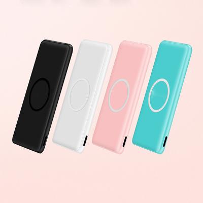 China 2018 Innovative New Products 2018 New Arrivals Smartphone Qi Portable Charger 5000mah Wireless Fast Charging Power Bank for sale