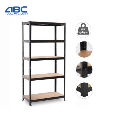 China Durable Corrosion Protection Corrosion Protection Stacking Racks And Shelves 5 Layer Steel Racking System Boltless Shelves for sale