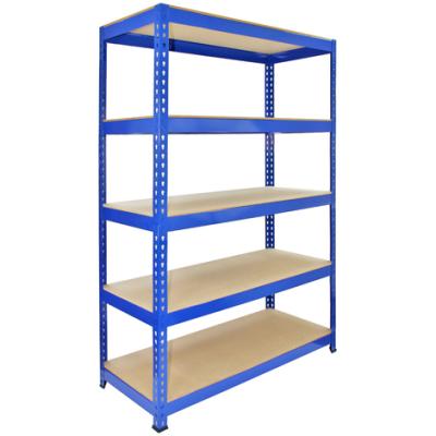 China Corrosion Protection 5 Layer Shelf Warehouse Office Steel Shelving Shelving Systems for sale