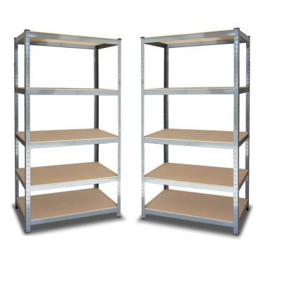 China High Quality Non Corrosion Dust Protection Metal Shelving Unit 5 Shelf Racks Shelving Unit With Metal Dural for sale