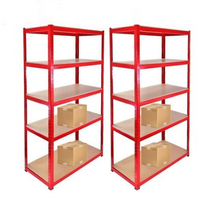 China Corrosion Protection Heavy Duty Metal Racks Boltless Industrial Shelving for sale