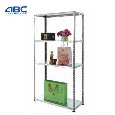 China Corrosion Protection Heavy Duty Raw Material Metal Sheet Home Storage Rack Iron Shelf for sale