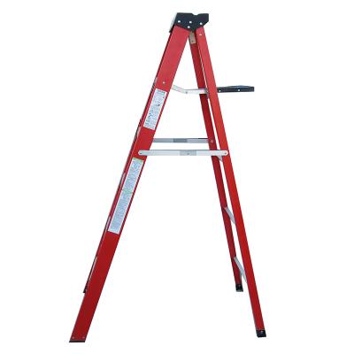 China Insulation Ladders Firm Non-Slip 5 Step Ladder With Large Load Capacity for sale