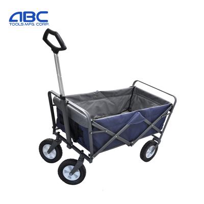 China Outdoor Service Portable Wagon Beach Cart Kids Playpen Folding Folding Garden Storage Cart for sale