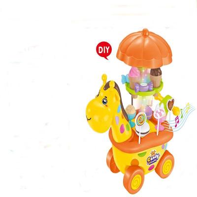 China Plastic Children's Toys Play House Toys Animals Car Lights Music for sale